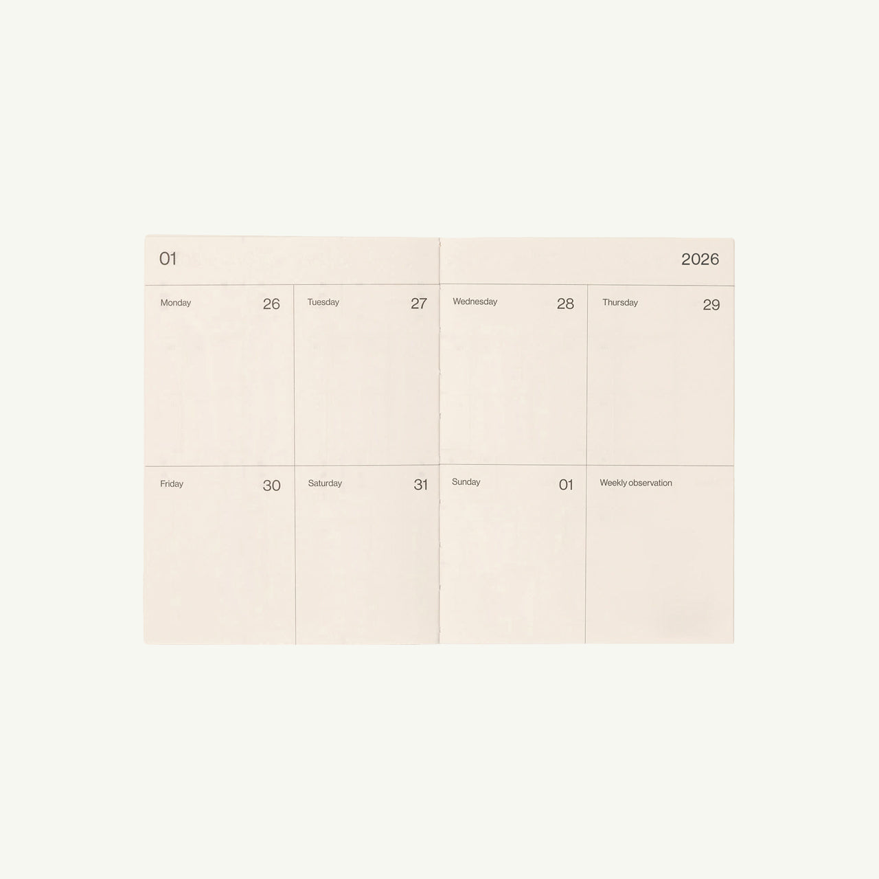 2026 Planner - Claret