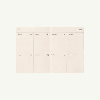 2026 Planner - Claret