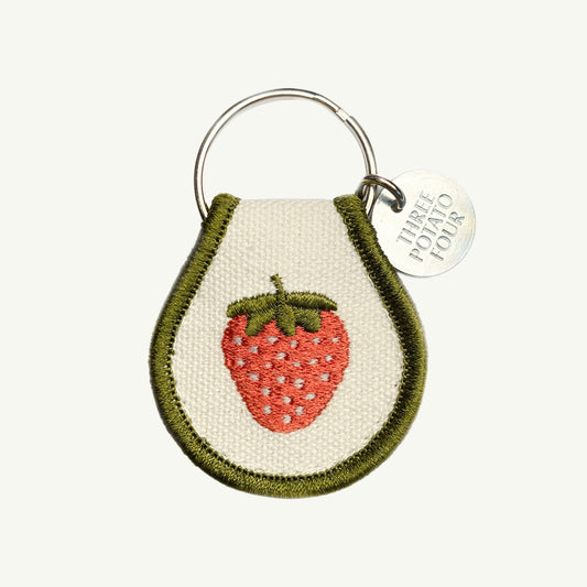 Strawberry Keychain