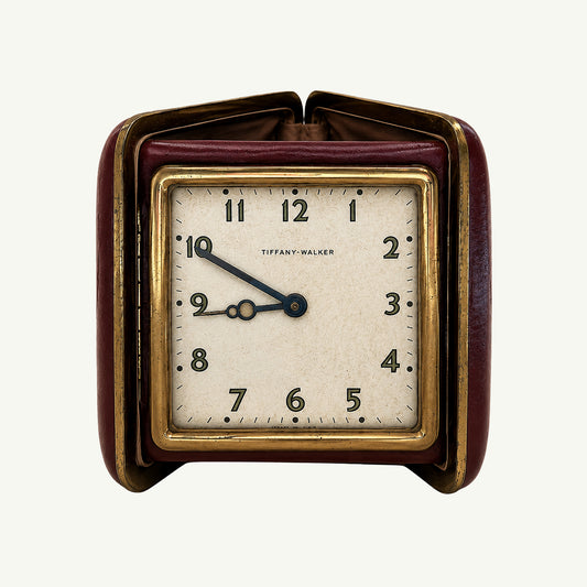 Vintage Tiffany-Walker Travel Clock