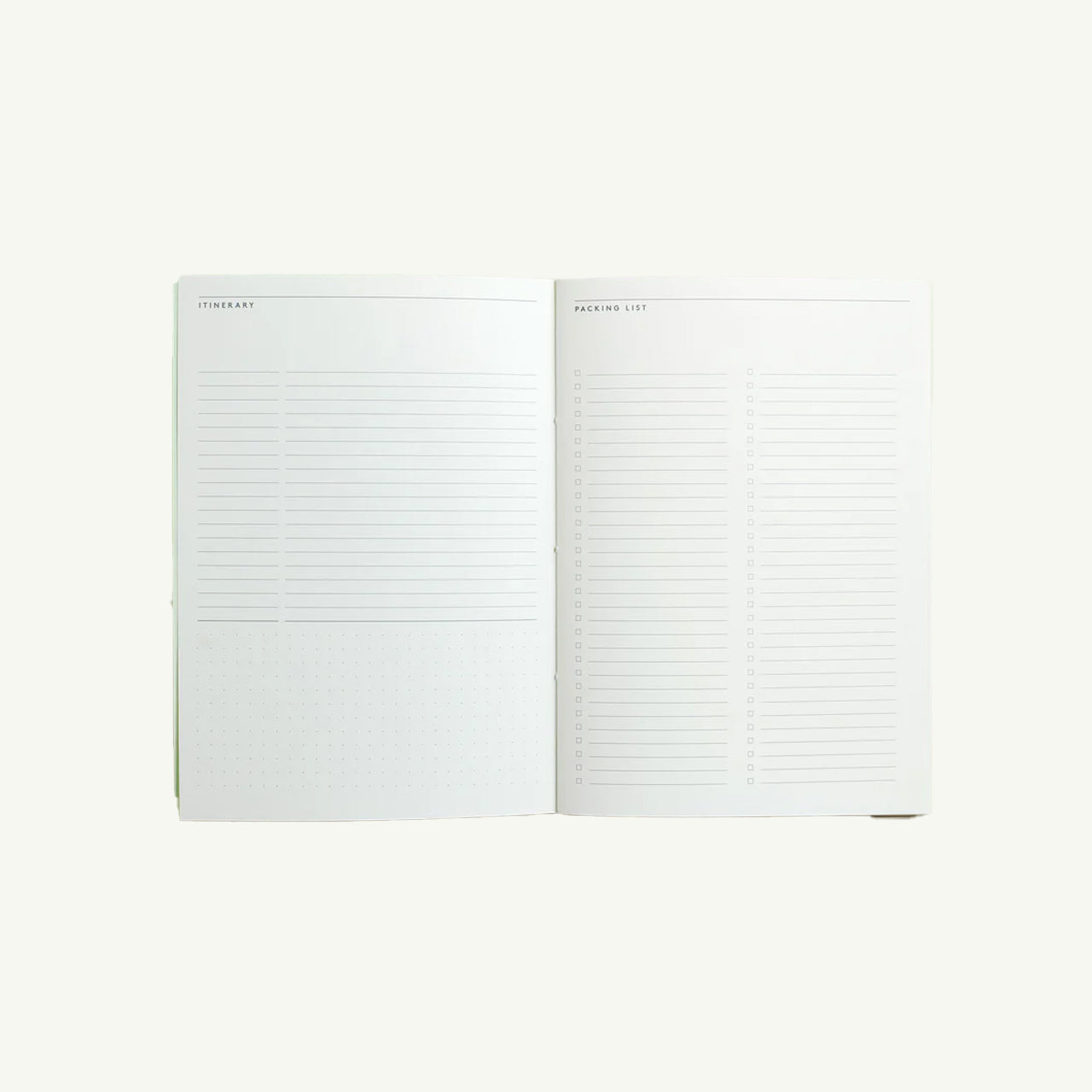 Travel Journal Mark and Fold