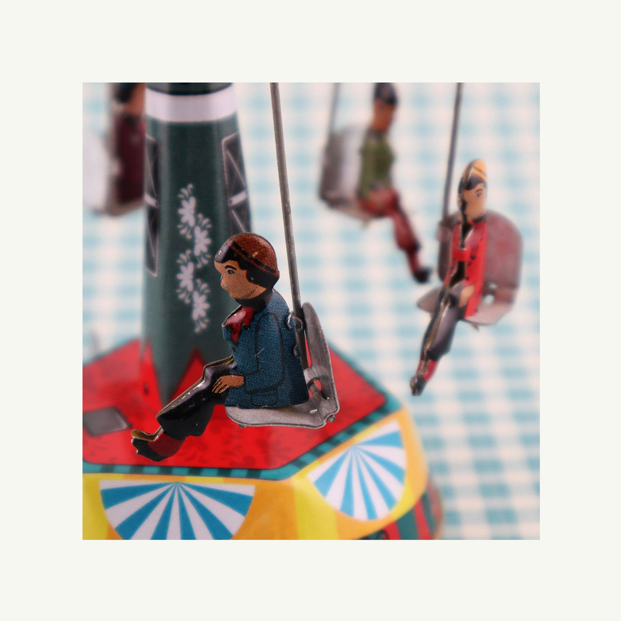 Tin Carousel Swing, Jewel