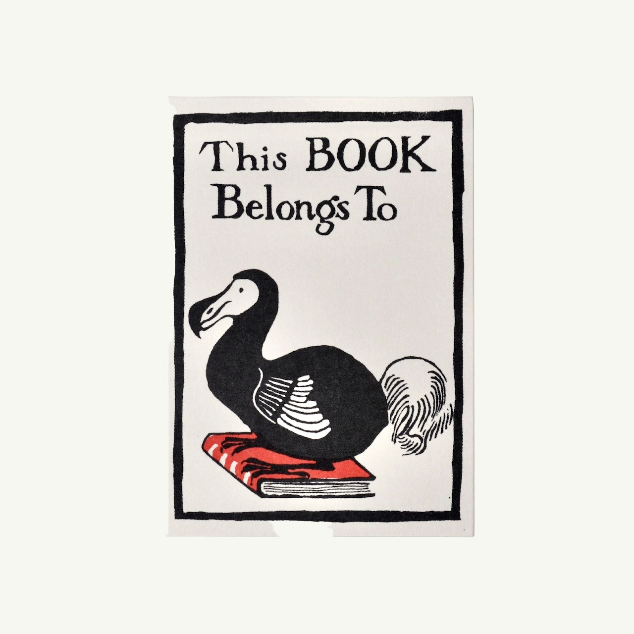 Twelve Bookplates Dodo Bird