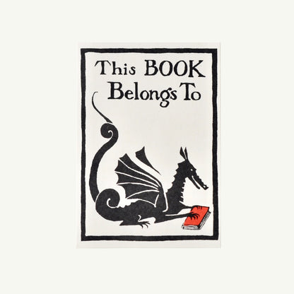 Twelve Bookplates Dragon