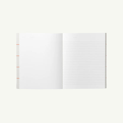 Uma Large Flat Lay Notebook, Light Gray