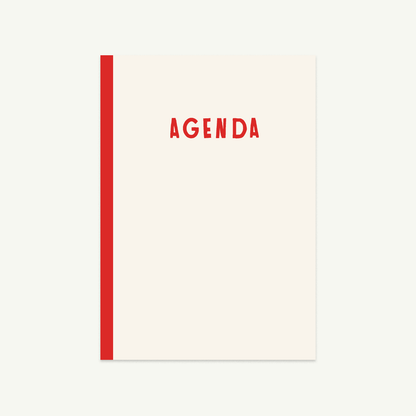 17-Month Undated Monthly Agenda