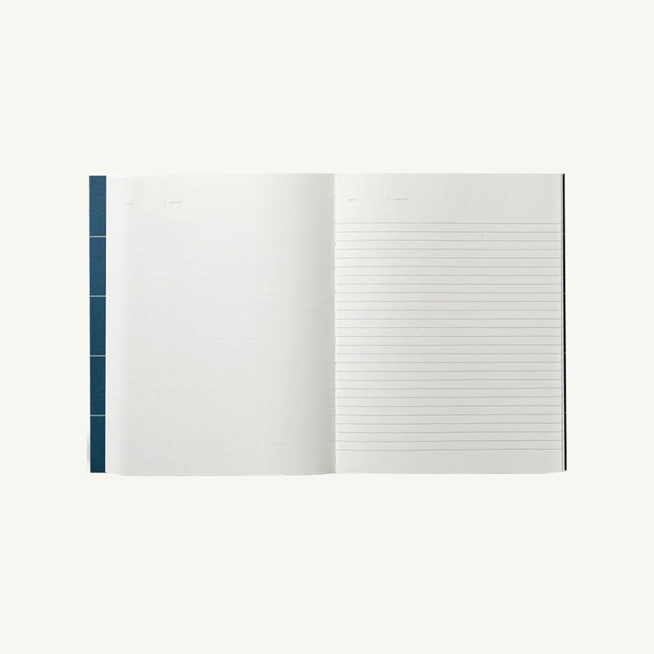 Uma Large Flat Lay Notebook, Dark Blue