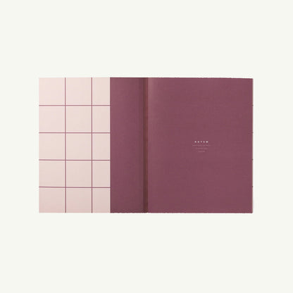 Uma Large Flat Lay Notebook, Rose