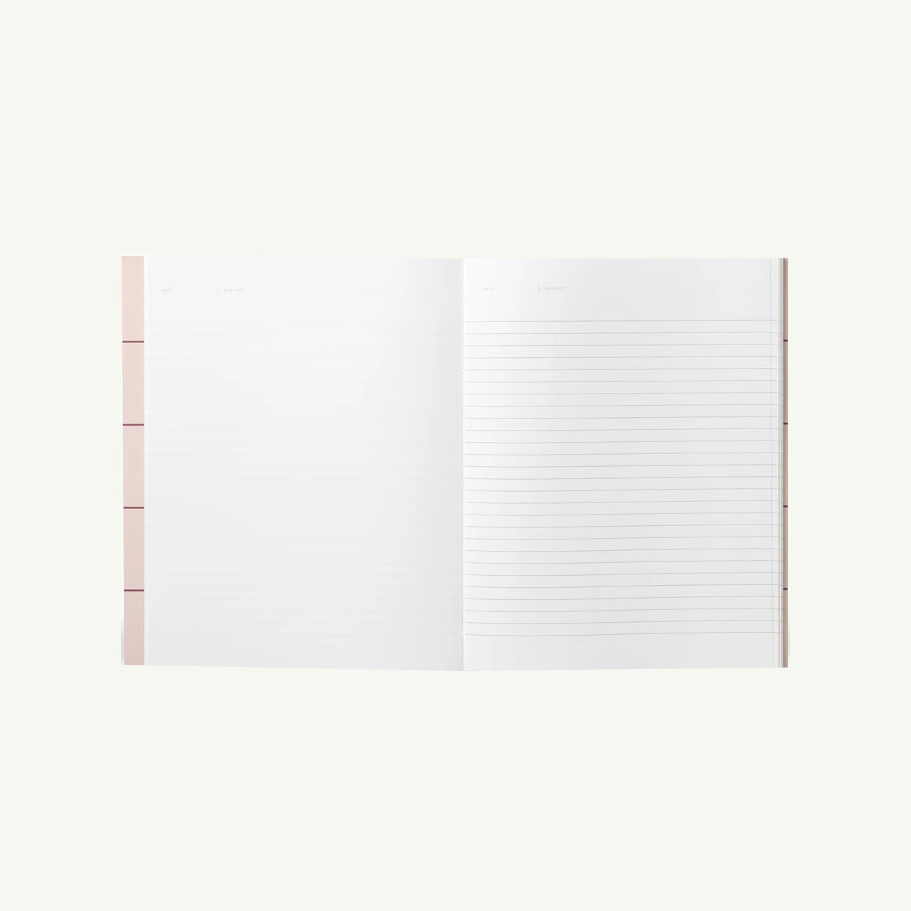 Uma Large Flat Lay Notebook, Rose