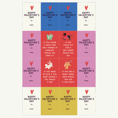 NEW: Would You Rather - Class Set of 32 Valentines