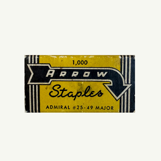 Vintage Staples - Arrow No. 25 - 49