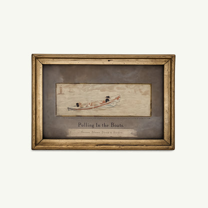Vintage Victorian-era Stevengraph Silk Picture