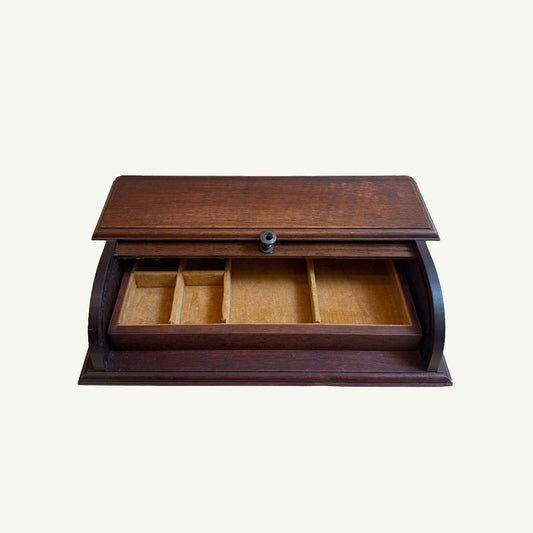 Vintage Roll Top Desk Valet