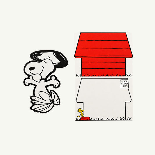 Vintage Snoopy Stationery Set