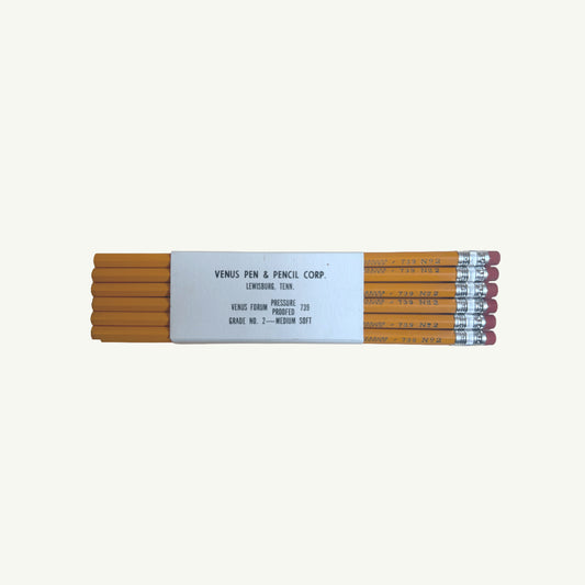 Vintage Venus No. 2 Pencils - set of 12