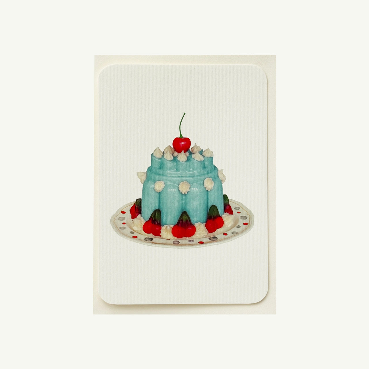 Violet Petal Cream Blancmange