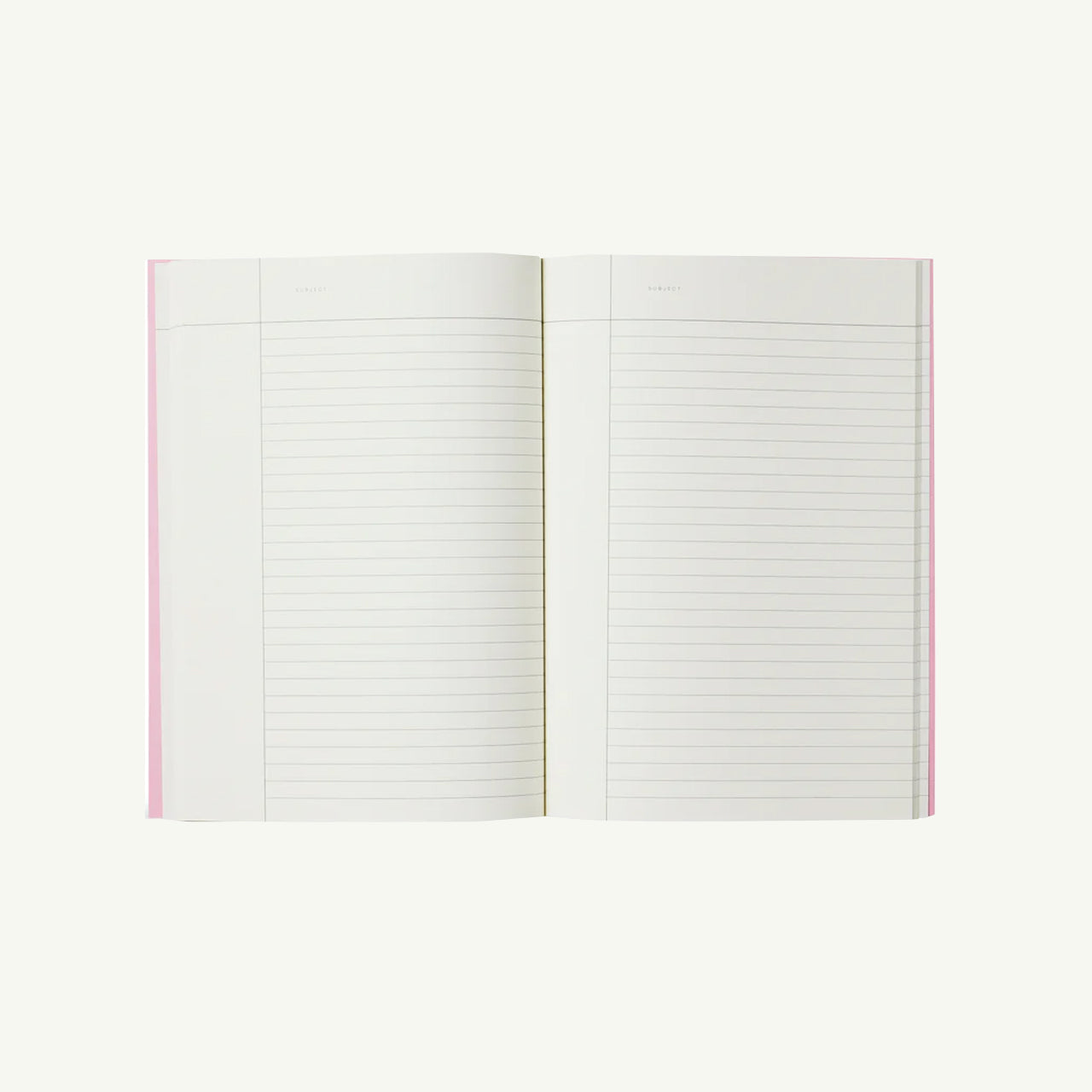 Vita Medium Notebook, Green Grid