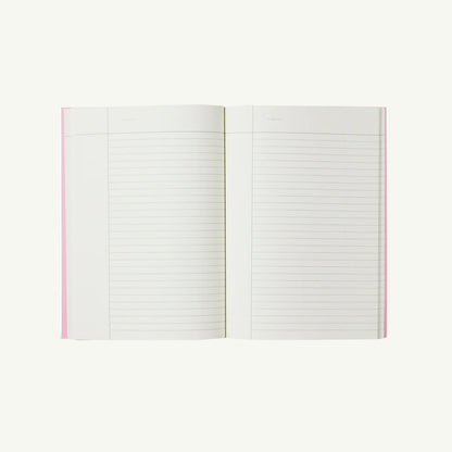 Vita Medium Notebook, Green Grid