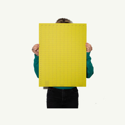 2026 Yearly Wall Calendar - Chartreuse