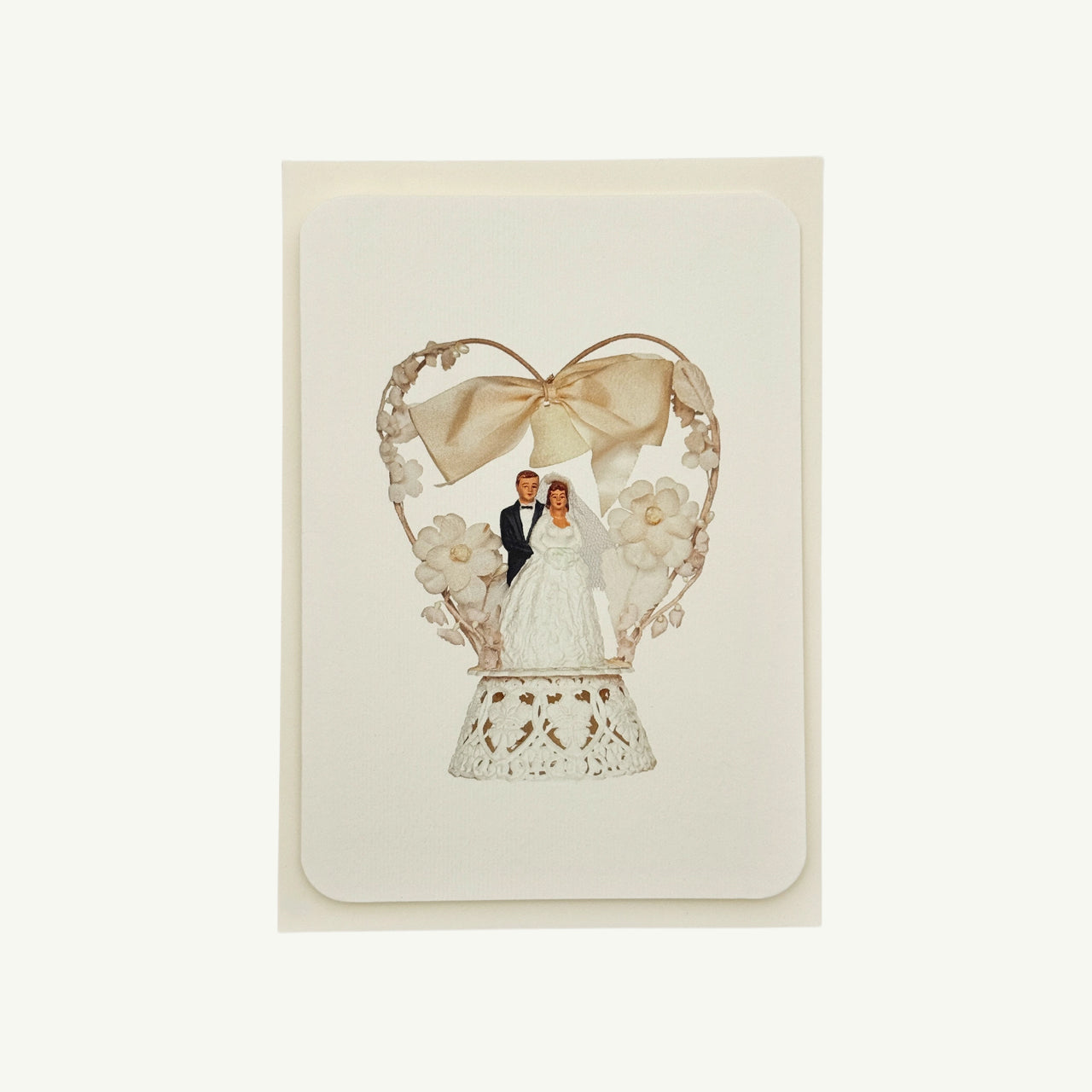 Wedding Cake Topper Greeting Card