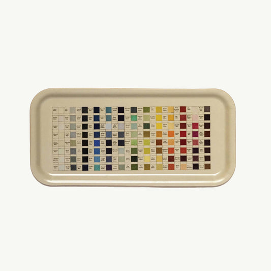 Werner's Nomenclature of Colours Birchwood Tray