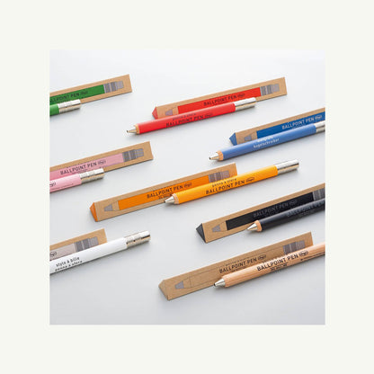 Wood Gel Ballpoint Pen - Round Barrel