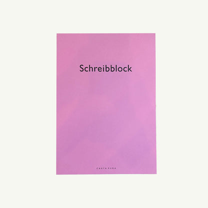 Schreibblock Writing Pad - A4