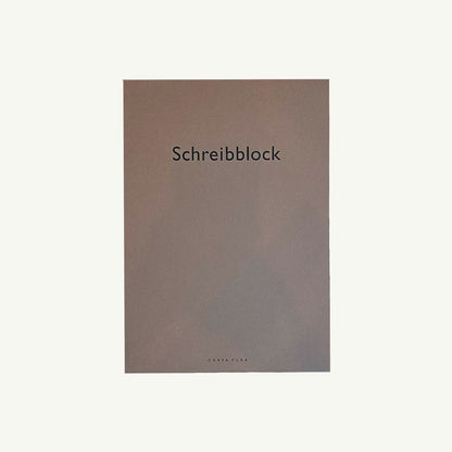Schreibblock Writing Pad - A4