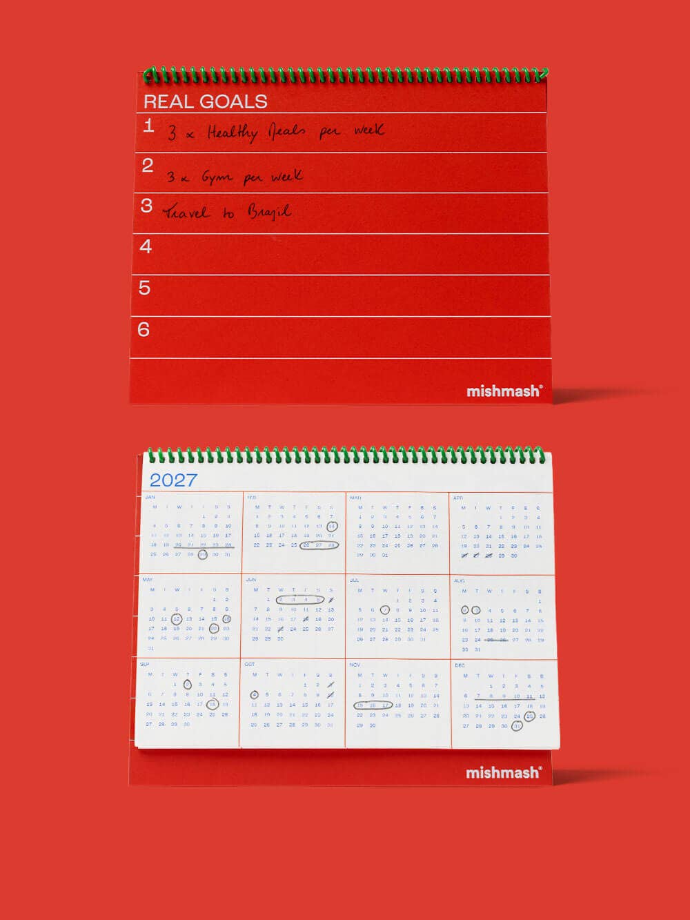 2027 Desk Planner