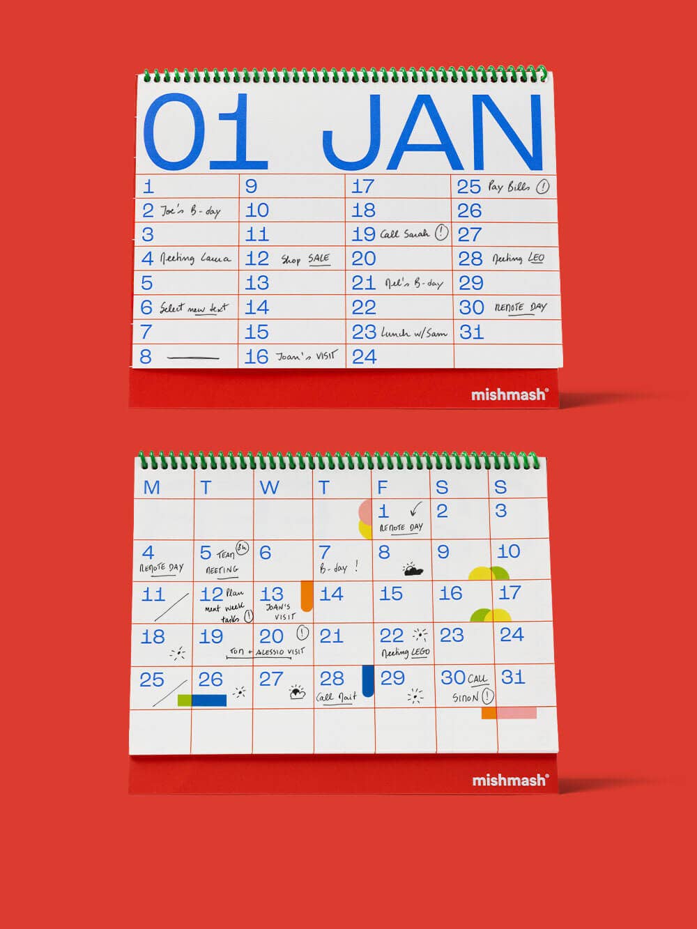 2027 Desk Planner