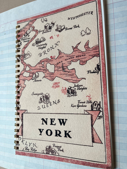 New York Map Notebook