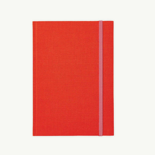 Bea Medium Notebook, Bright Red
