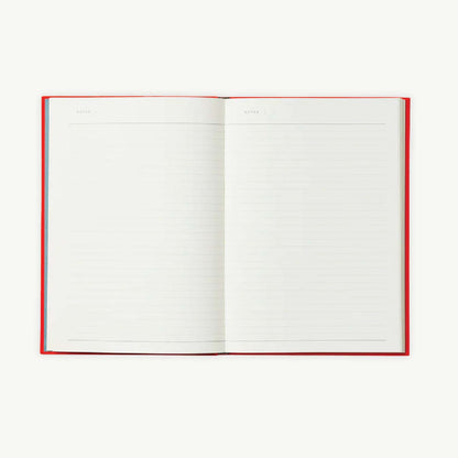 Bea Medium Notebook, Bright Red