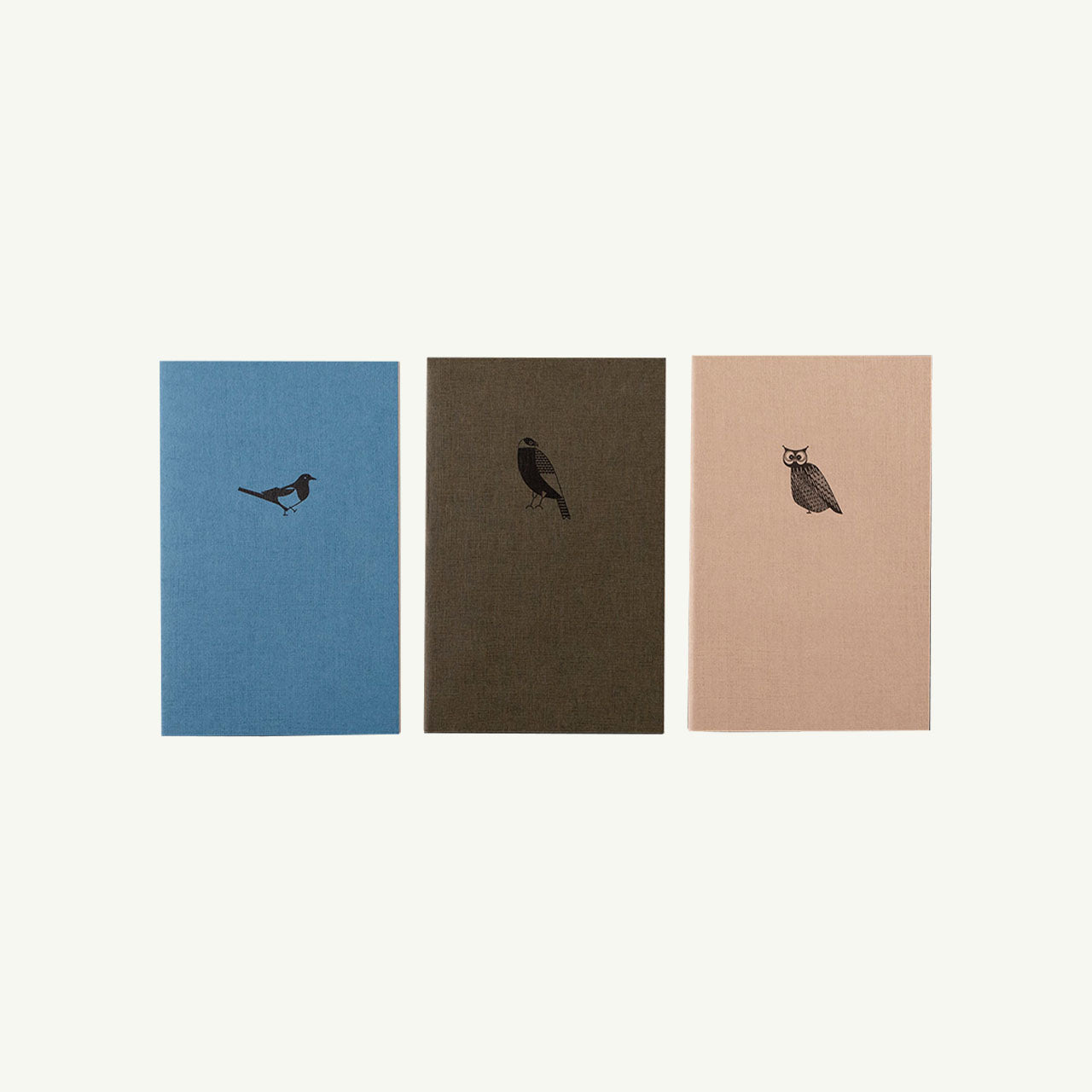 Three Soft Cover Notebooks