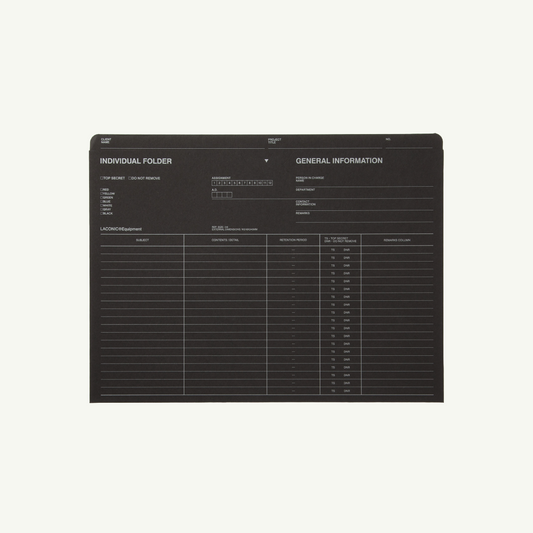A4 Individual Folder