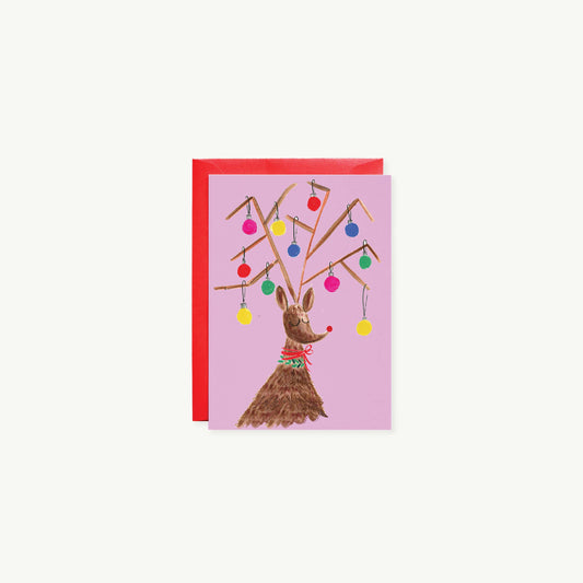 Blitzen's Ornaments - Petite Card