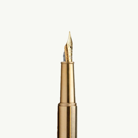 Tools to Liveby - Brass Fountain Pen