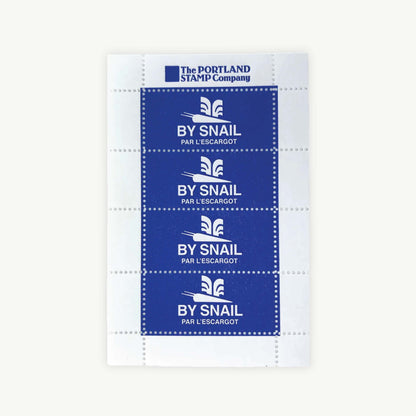 By Snail Lick & Stick Stamps - Blue