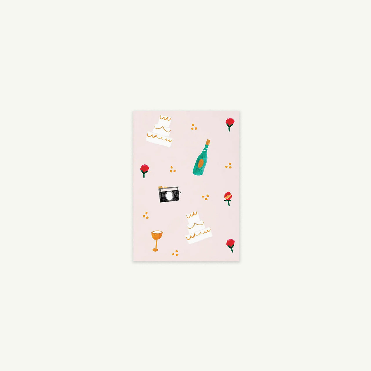 Vanilla Cake and Bubbly - Petite Cards