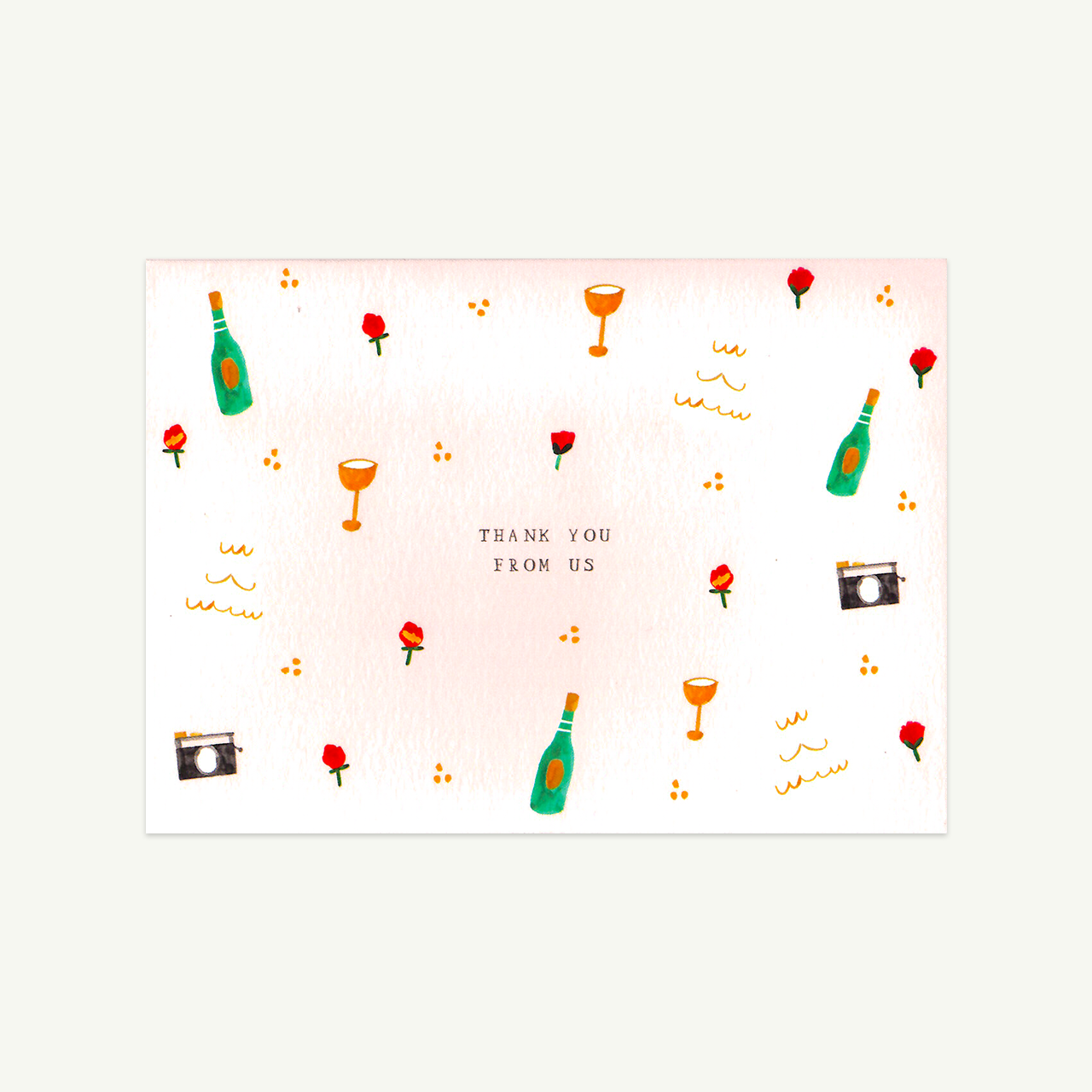 Mr. Boddington's Studio Vanilla Cake and Bubbly Notecards boxed set for thank you notes.