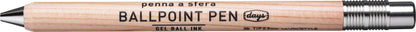 Wood Gel Ballpoint Pen - Round Barrel