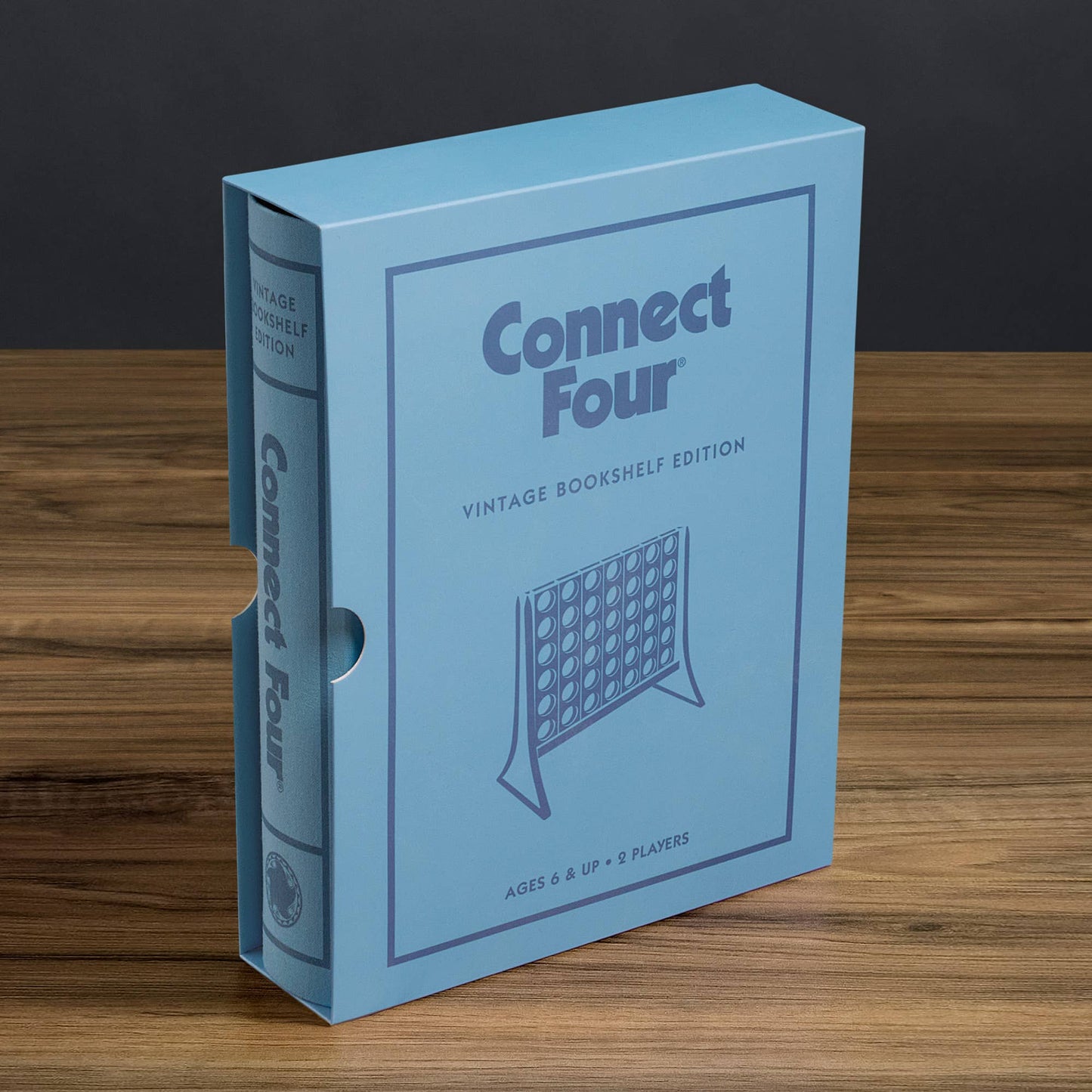 Connect 4 Vintage Bookshelf