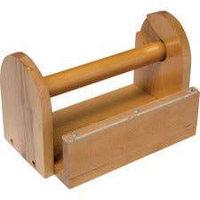Wood Masking Tape Holder by Everyday Supply Co: ideal open-top organizer for your workspace.