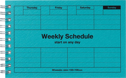 Dayfree Weekly Schedule