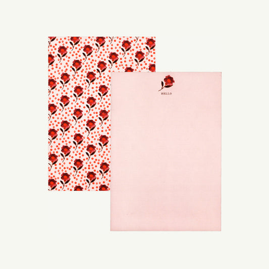 Floral Stationery Set