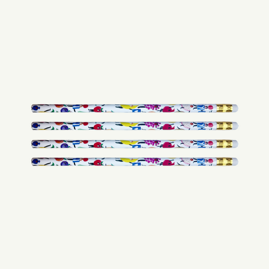 Fruit Pencils - Set of 4