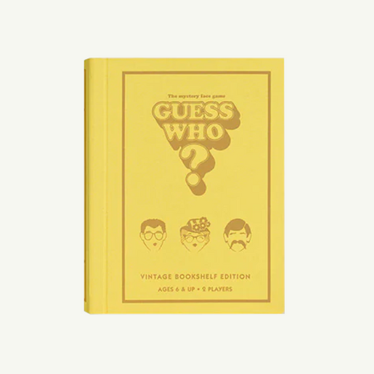Guess Who? Vintage Bookshelf Edition