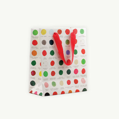 Holiday Color Palette Gift Bag