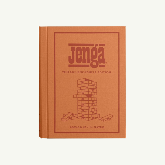 Jenga Vintage Bookshelf Edition