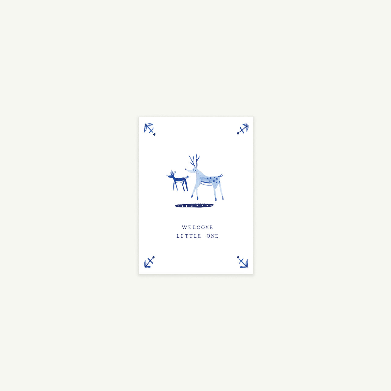 Welcome Little Deer - Petite Card